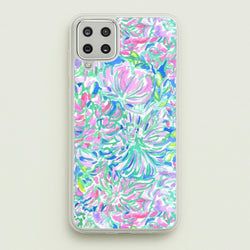 Colourful Floral Painting  - Floral Phone Case for Galaxy A12
