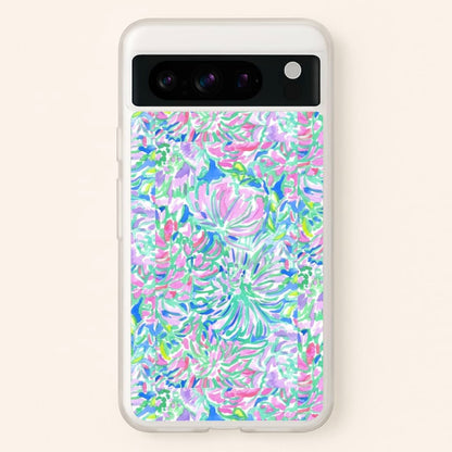 Colourful Floral Painting  - Floral Phone Case for Google Pixel 8 Pro