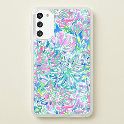 Colourful Floral Painting  - Floral Phone Case for Galaxy S20