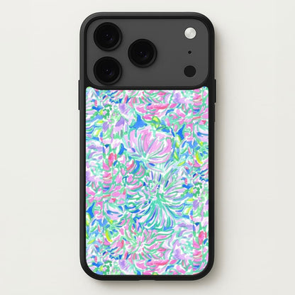Colourful Floral Painting Phone Case for iPhone 17 Pro Max