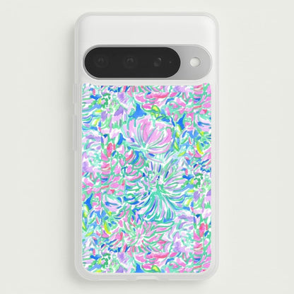Colourful Floral Painting Phone Case for Google Pixel 10 Pro XL
