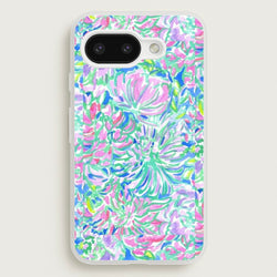 Colourful Floral Painting  - Floral Phone Case for Google Pixel 9a