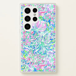 Colourful Floral Painting  - Floral Phone Case for Galaxy S24 Ultra