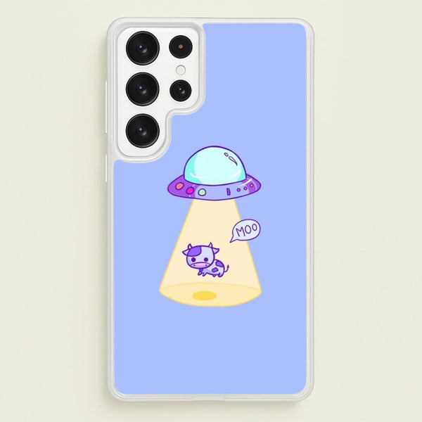 Cow Abduction  - Animal Phone Case for Galaxy S22 Ultra