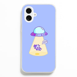 Cow Abduction  - Animal Phone Case for iPhone 16 Plus