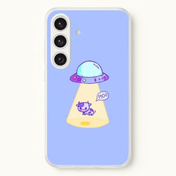 Cow Abduction  - Animal Phone Case for Galaxy S24FE
