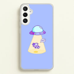Cow Abduction  - Animal Phone Case for Galaxy A34