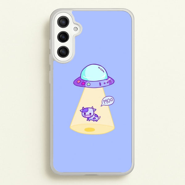 Cow Abduction  - Animal Phone Case for Galaxy A34