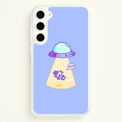 Cow Abduction  - Animal Phone Case for Galaxy S23