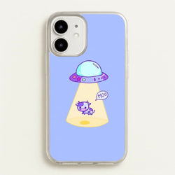 Cow Abduction  - Animal Phone Case for iPhone 12 / 12 Pro