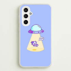Cow Abduction  - Animal Phone Case for Galaxy A14
