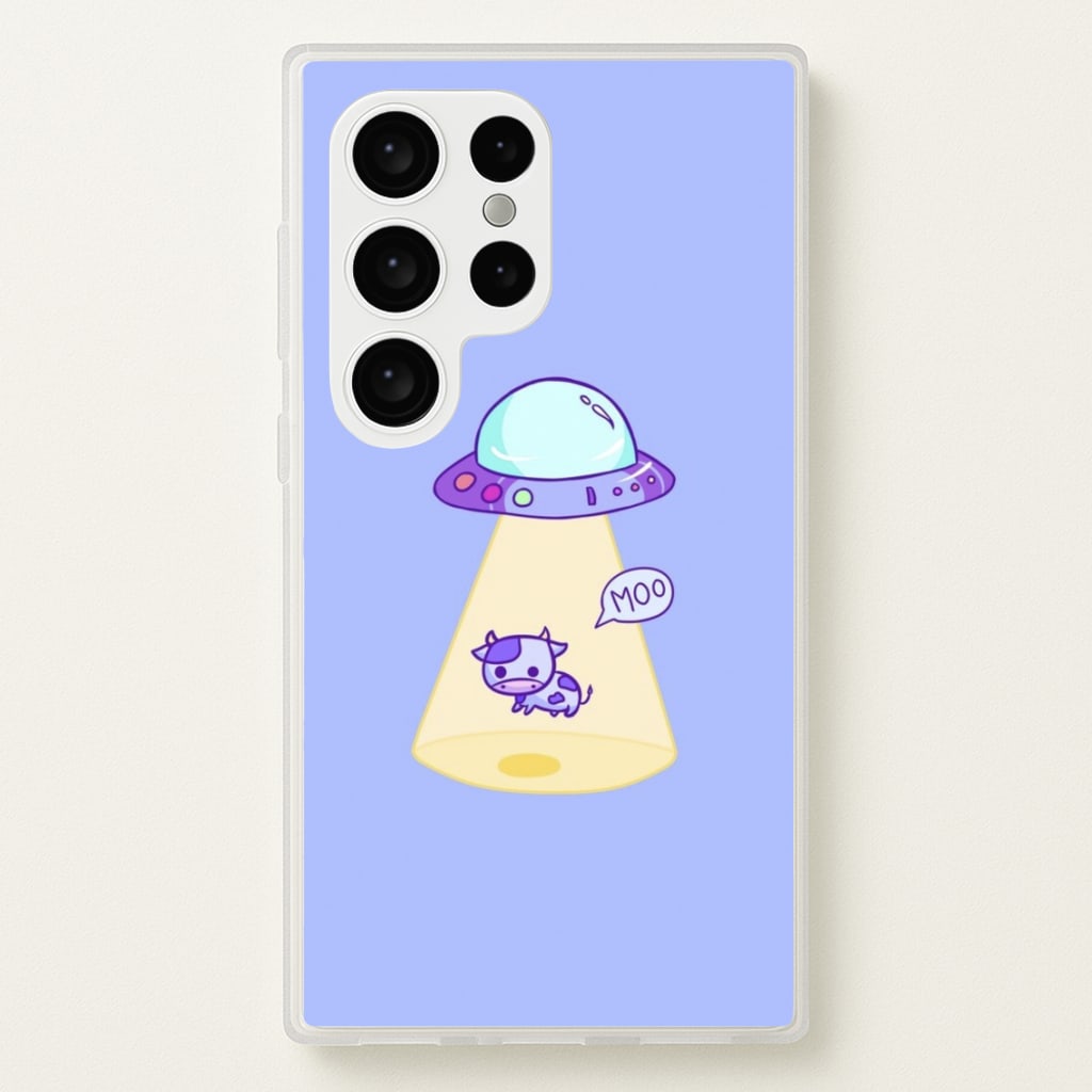 Cow Abduction  - Animal Phone Case for Galaxy S24 Ultra