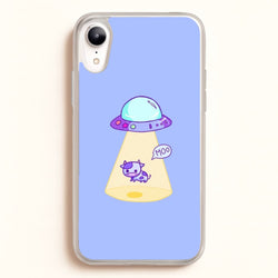 Cow Abduction  - Animal Phone Case for iPhone XR