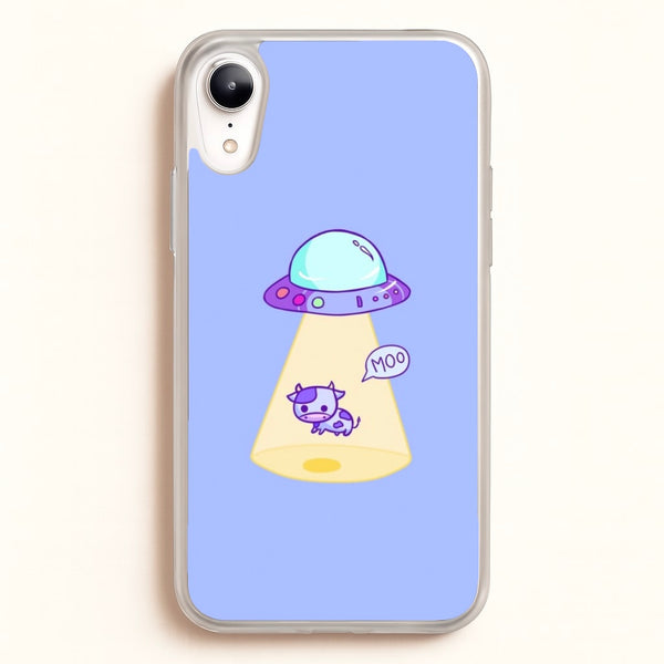 Cow Abduction  - Animal Phone Case for iPhone XR