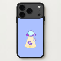 Cow Abduction Phone Case for iPhone 17 Pro Max