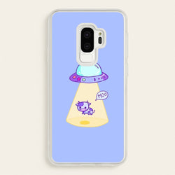 Cow Abduction  - Animal Phone Case for Galaxy S9 Plus