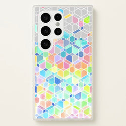 Bright Hexagon Pattern  - Pattern Phone Case for Galaxy S24 Ultra