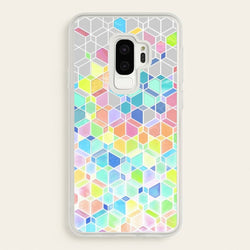 Bright Hexagon Pattern  - Pattern Phone Case for Galaxy S9 Plus