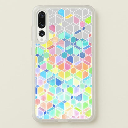 Bright Hexagon Pattern  - Pattern Phone Case for Huawei P20 Pro