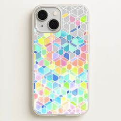 Bright Hexagon Pattern  - Pattern Phone Case for iPhone 13 Mini