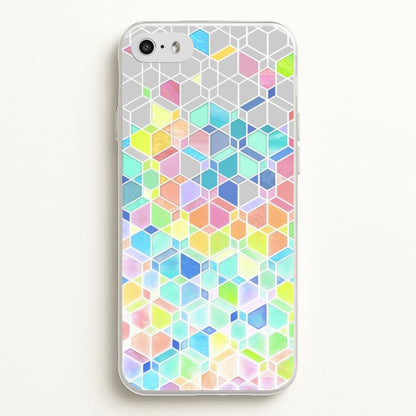 Bright Hexagon Pattern  - Pattern Phone Case for iPhone 5 / 5s / SE 2016
