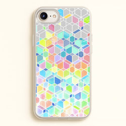 Bright Hexagon Pattern  - Pattern Phone Case for iPhone 6 / 7 / 8 / SE