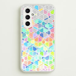 Bright Hexagon Pattern  - Pattern Phone Case for Galaxy A14
