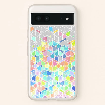 Bright Hexagon Pattern  - Pattern Phone Case for Google Pixel 7