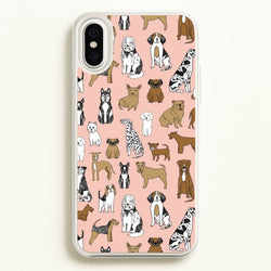 Dog Breeds - Animal Pattern  - Pattern Phone Case for iPhone XS Max