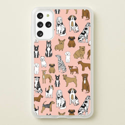 Dog Breeds - Animal Pattern  - Pattern Phone Case for Galaxy S20 Plus