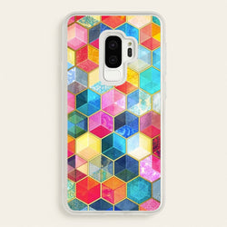 Colourful Honeycomb Pattern  - Pattern Phone Case for Galaxy S9 Plus
