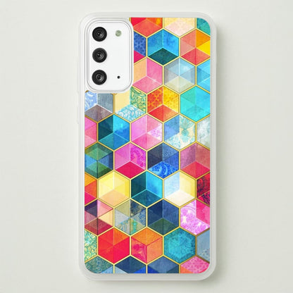 Colourful Honeycomb Pattern  - Pattern Phone Case for Galaxy Note 20