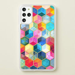 Colourful Honeycomb Pattern  - Pattern Phone Case for Galaxy S20 Plus