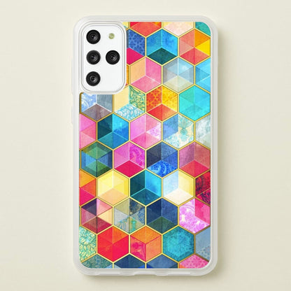 Colourful Honeycomb Pattern  - Pattern Phone Case for Galaxy S20 Plus