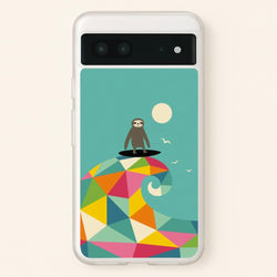 Surfing Sloth  - Animal Phone Case for Google Pixel 7