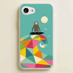 Surfing Sloth  - Animal Phone Case for iPhone 16e