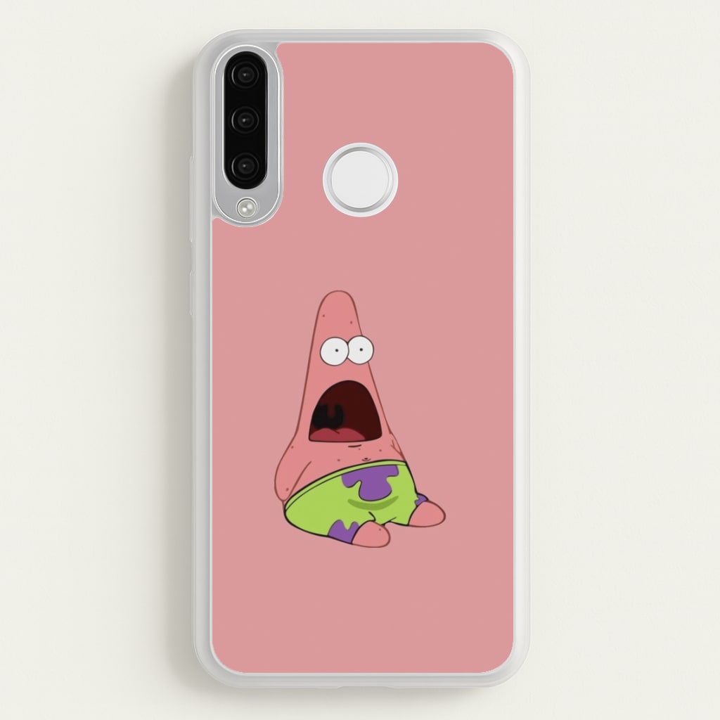 Surprised Patrick  - Spongebob Phone Case for Huawei P30 Lite