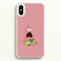 Surprised Patrick  - Spongebob Phone Case for iPhone XS Max