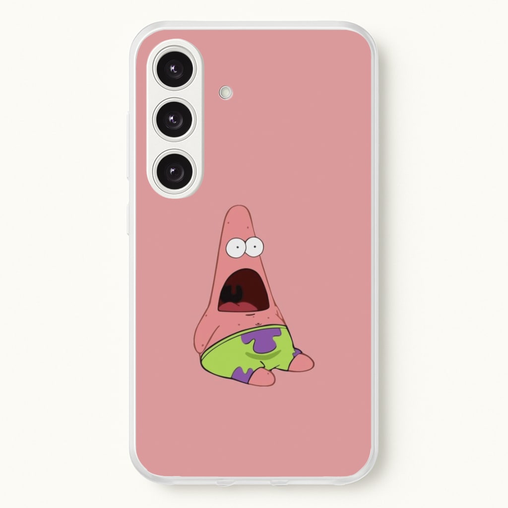 Surprised Patrick  - Spongebob Phone Case for Galaxy S24