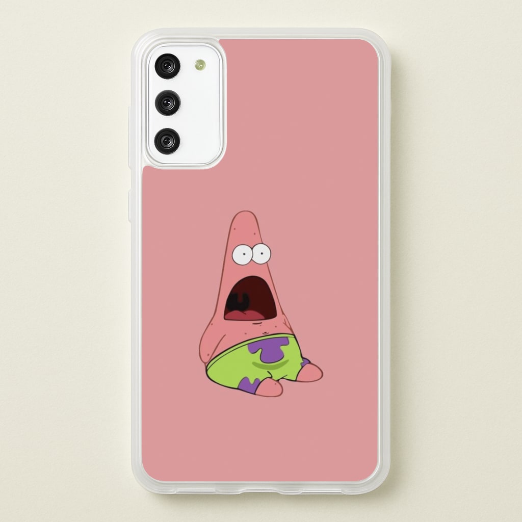 Surprised Patrick  - Spongebob Phone Case for Galaxy S20FE