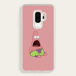 Surprised Patrick  - Spongebob Phone Case for Galaxy S9 Plus