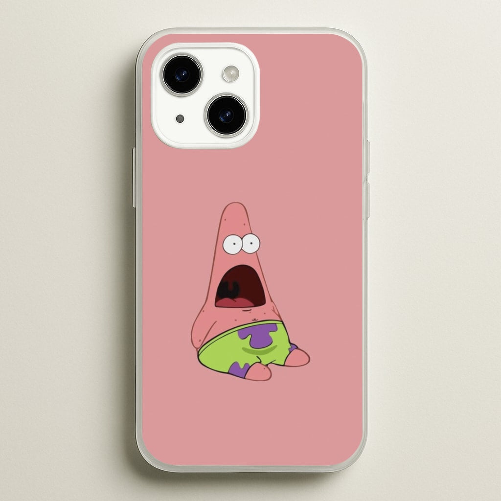 Surprised Patrick  - Spongebob Phone Case for iPhone 15