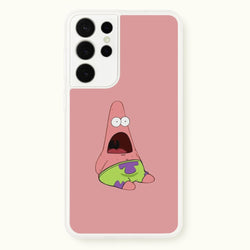 Surprised Patrick  - Spongebob Phone Case for Galaxy S21 Ultra