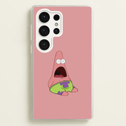 Surprised Patrick  - Spongebob Phone Case for Galaxy S25 Ultra