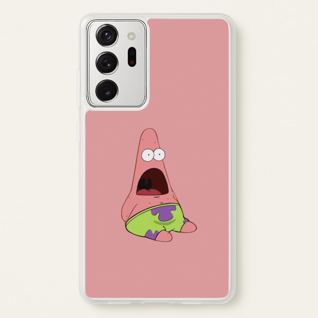 Surprised Patrick  - Spongebob Phone Case for Galaxy Note 20 Ultra