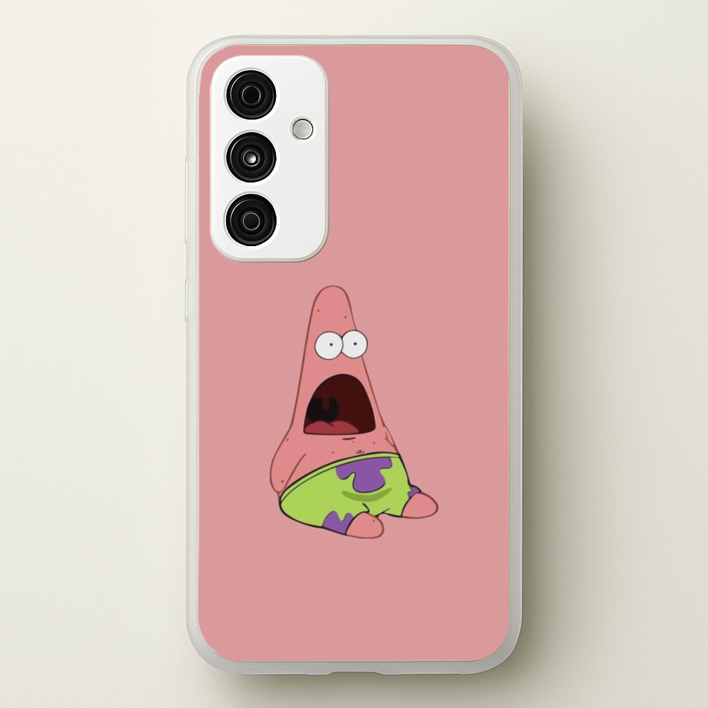 Surprised Patrick  - Spongebob Phone Case for Galaxy A55