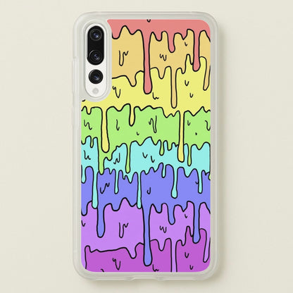 Dripping Rainbow  - Pattern Phone Case for Huawei P20 Pro