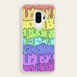 Dripping Rainbow  - Pattern Phone Case for Galaxy S9 Plus
