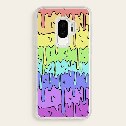 Dripping Rainbow  - Pattern Phone Case for Galaxy S9 Plus