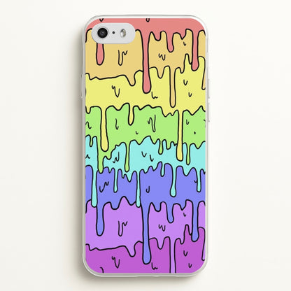 Dripping Rainbow  - Pattern Phone Case for iPhone 5 / 5s / SE 2016